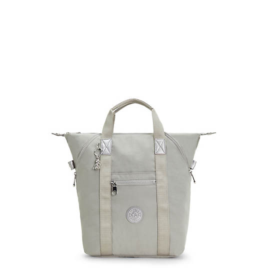 Kipling Art Tote Backpack Laptop Bags Almost Grey | AU 1626PJ